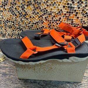 Teva Men's Sandals - Black and Orange